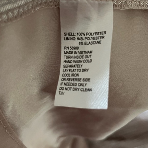 Teagan High Round Neck Tiered Pleated Gown - Picture 7 of 7